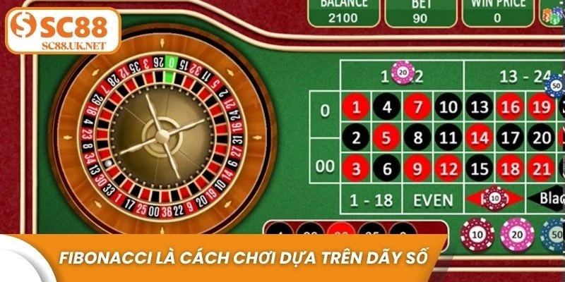 Fibonacci là cách chơi dựa trên dãy số Fibonacci nổi tiếng: 1, 1, 2, 3, 5, 8, 13...