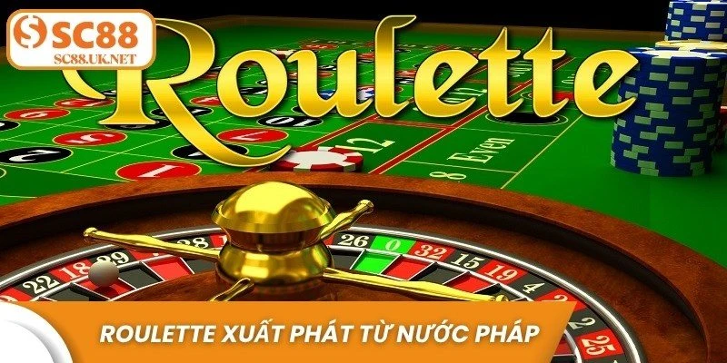 Roulette xuất phát từ nước Pháp vào thế kỷ 18, mang ý nghĩa “bánh xe nhỏ”