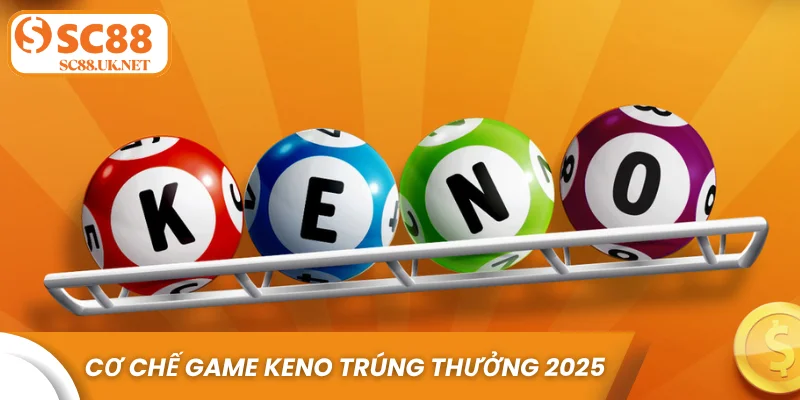 Cơ chế game Keno trúng thưởng 2025