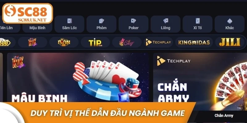 Duy trì vị thế dẫn đầu ngành game trực tuyến trong tương lai