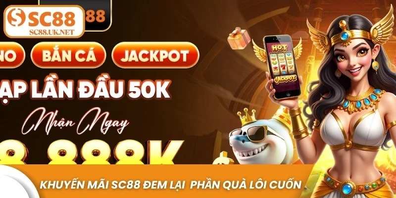 Khuyến mãi SC88 đem lại cho người chơi những phần quà lôi cuốn