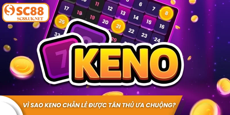 Vì sao keno chẵn lẻ được tân thủ ưa chuộng?